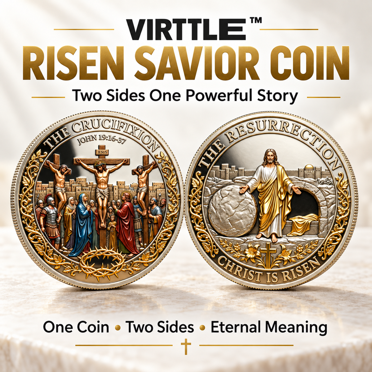 Virttle™ Risen Savior Coin