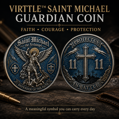 Virttle™ Saint Michael Guardian Coin