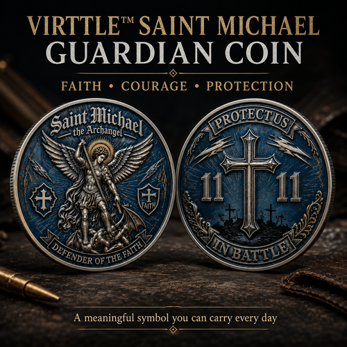 Virttle™ Saint Michael Guardian Coin