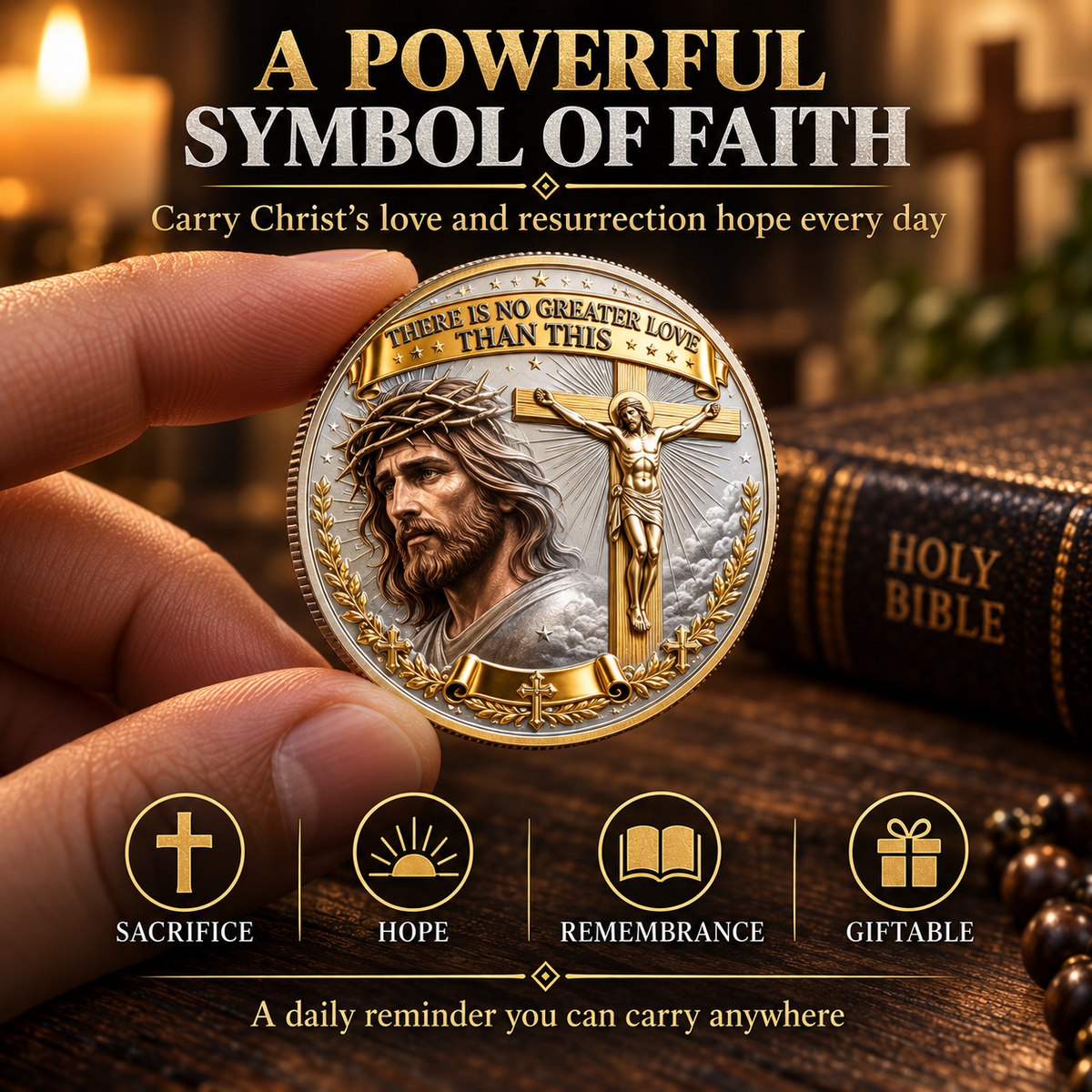 Virttle™ Risen Love Coin