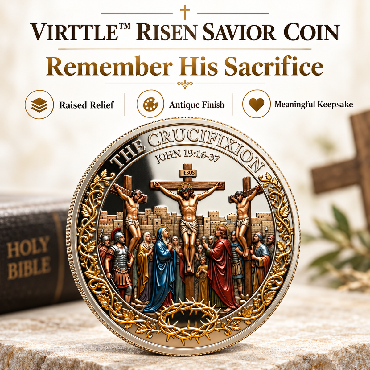 Virttle™ Risen Savior Coin