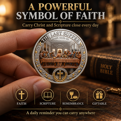 Virttle™ The Sacred Supper Coin