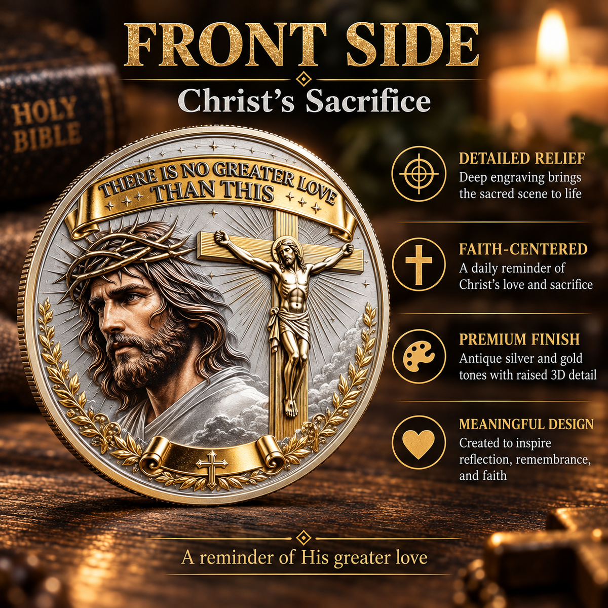 Virttle™ Risen Love Coin