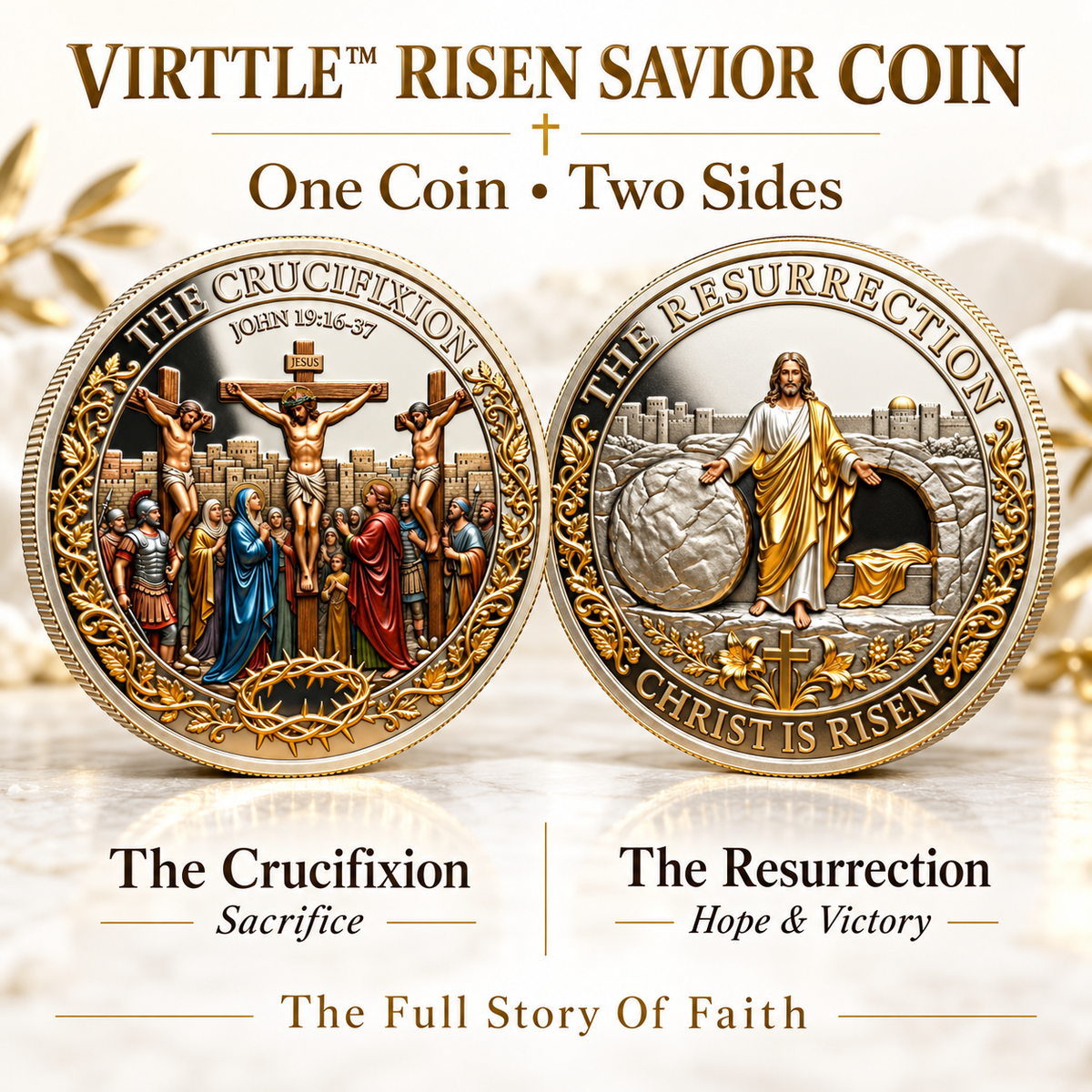Virttle™ Risen Savior Coin