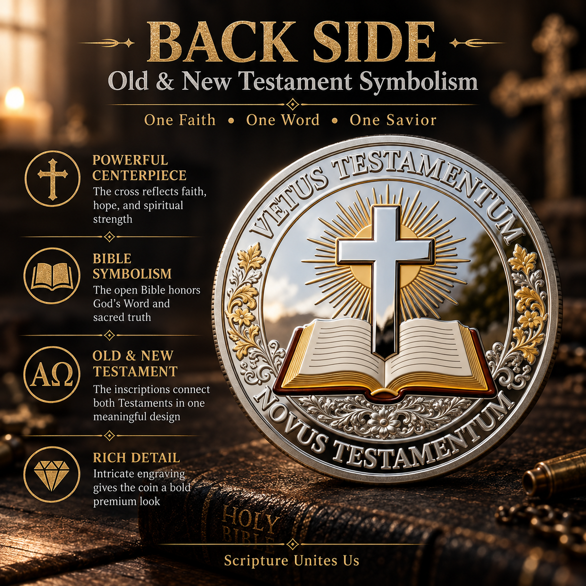 Virttle™ The Sacred Supper Coin