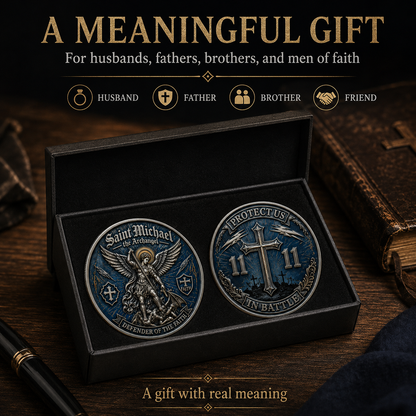 Virttle™ Saint Michael Guardian Coin