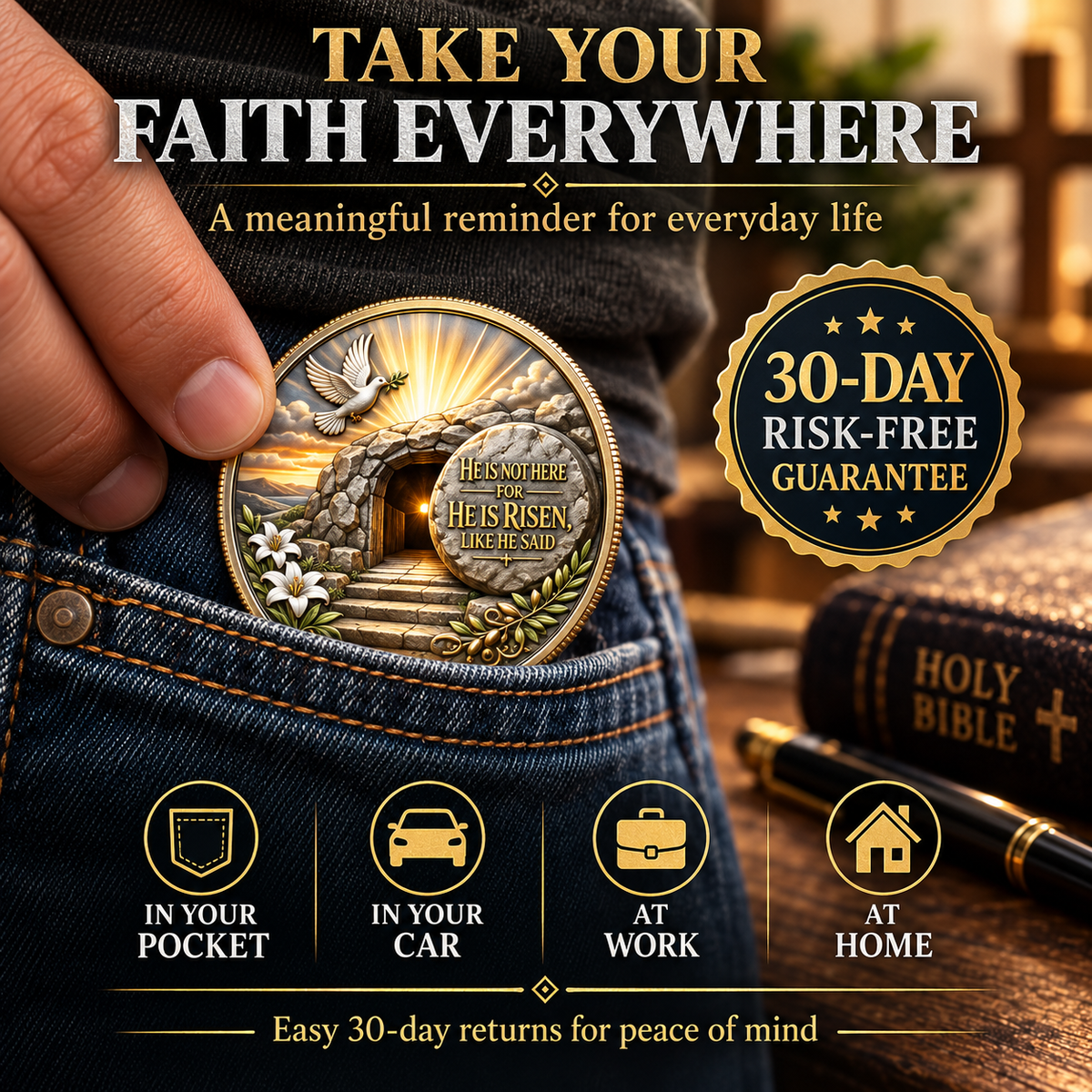 Virttle™ Risen Love Coin