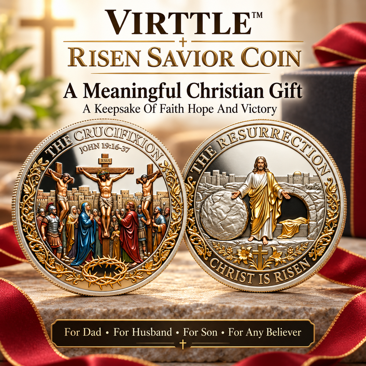 Virttle™ Risen Savior Coin